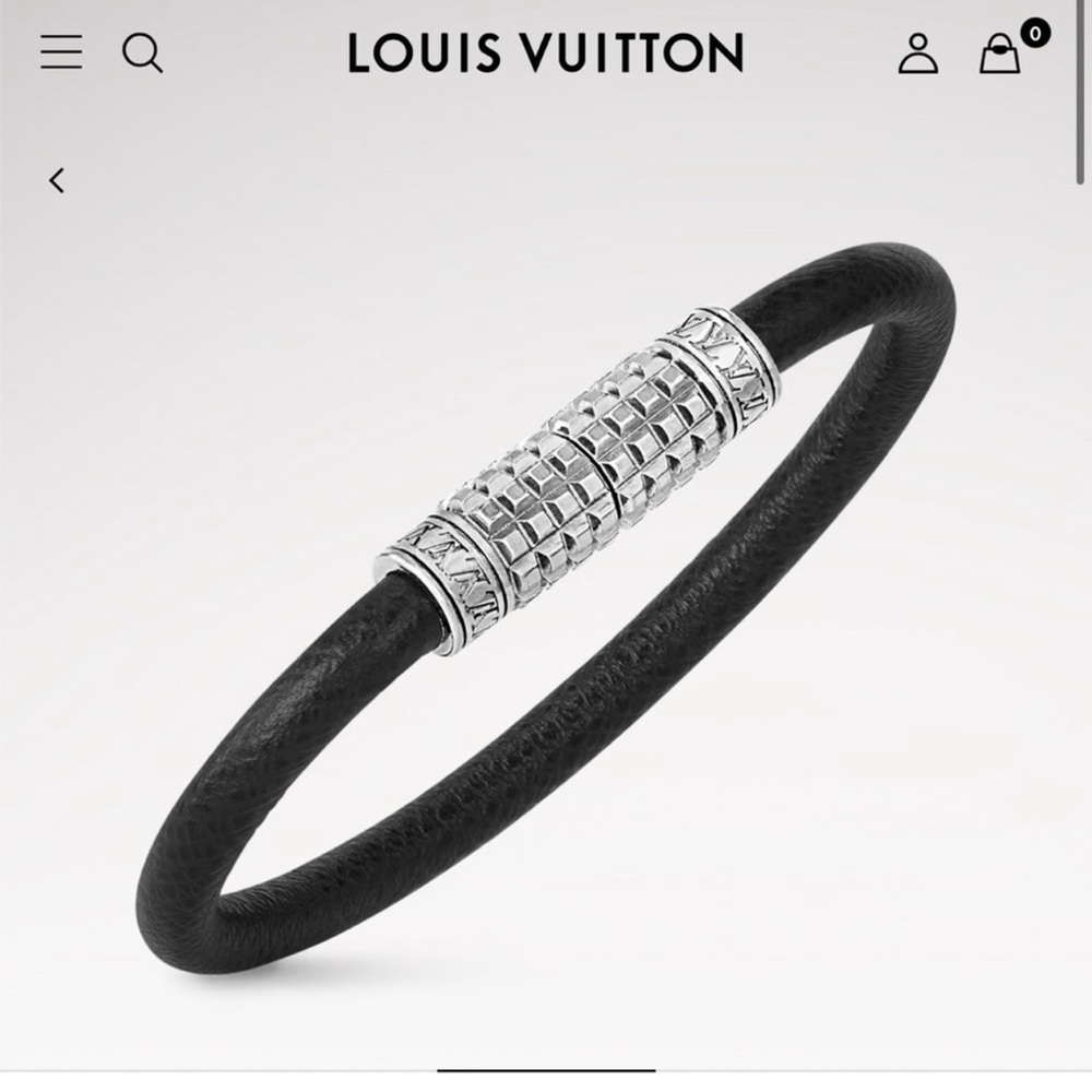 ✨💎UNISEX💎✨ LOUIS VUITTON DIGIT BRACELET WITH DUSTY! STILL IN STORES!